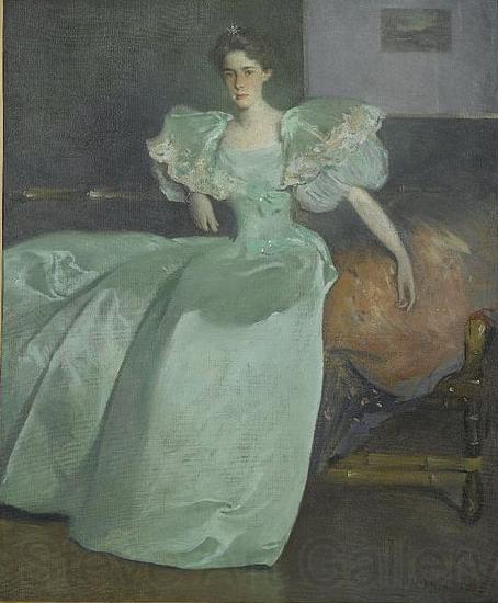 John White Alexander Miss Helen Manice Germany oil painting art